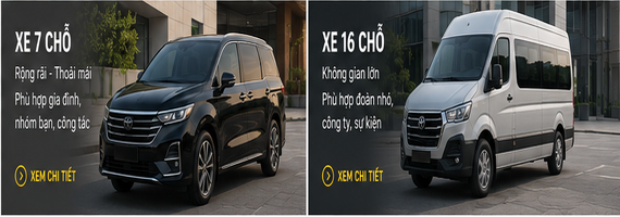Xe 4 7 16 chỗ đi tỉnh